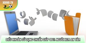 Điều khoản sử dụng chuẩn giúp 98% người xem bóng đá an tâm truy cập